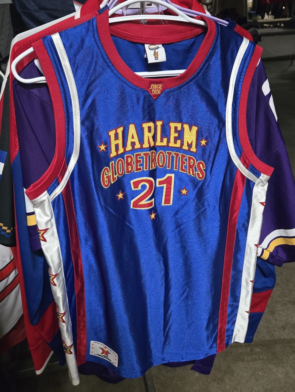 Official Harlem Globetrotters "Special K" #21 Jersey Size Small